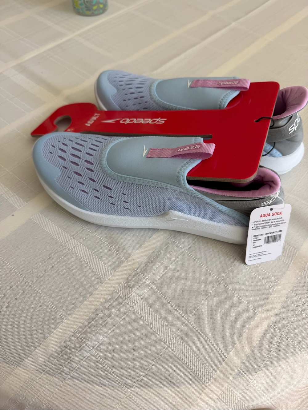 Speedo Water Shoes - Light Blue/Pink